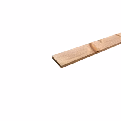 Lot de 25 Champlats Sapin Traité marron, L.2,50 m x l.3,75 cm x Ep.7,3 mm