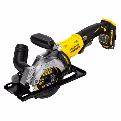 STANLEY FATMAX V20 Scie Circulaire 115 mm Brushless – Lithium 18V – Sans Batterie – SFMCS515B-XJ