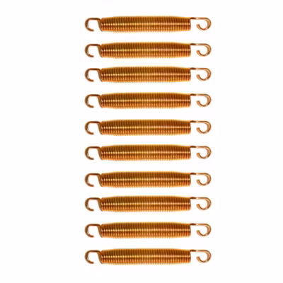 Lot de 10 ressorts trampoline Gold 165 mm