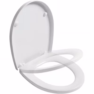 Abattant WC pour WC SANINDUSA Easy slow close frein de chute blanc (non universel)
