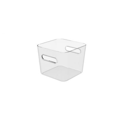 Bac de rangement Frigo carré Compact Square L – Transparent