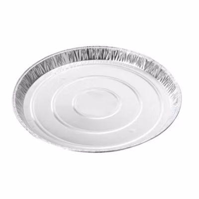 520 Tourtières en Aluminium 1240 ml D. 270 x H. 23 mm Pratiques, Résistantes et Jetables pour Cuisson et Congélation – D-Work