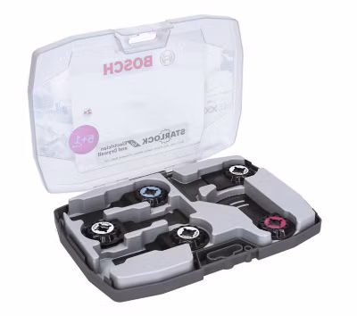 Coffret Starlock 6 lames pour électricien et plaquiste bois/metal – BOSCH – 2608664622