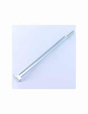 Corps de boulon filetage partiel Tête hexagonale TH M8X180 Classe 8.8 Acier zingué – 1 pièce