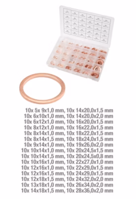 KS Tools – 970.0140 – Assortiment de joints cuivre x300