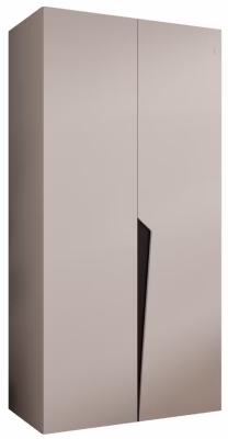 Armoire a portes battantes Piano 1 100 x H. 202 x P. 52, 2 portes