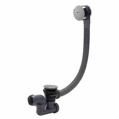 Vidage de baignoire WIRQUIN à câble avec siphon orientable
