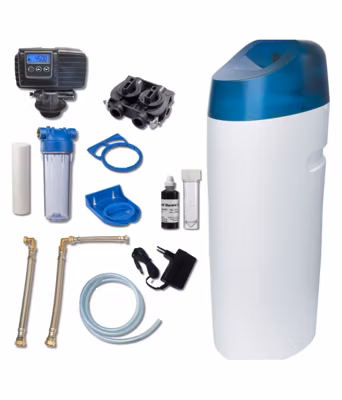 Adoucisseur d&rsquo;eau 18L Vanne Fleck 5600 SXT complet avec accessoires