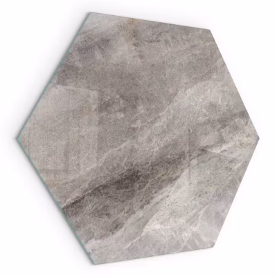 Plaque de Sol décorative Cheminée Wallfluent h40 cm Motif de pierre naturelle Verre Trempé Imprimé