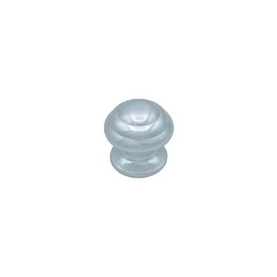Bouton tirant de porte fixe D60 mm en aluminium Argent poli – breveté – lot de 6 boutons