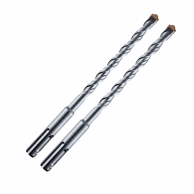 Lot de 2 Forets 2 Taillants HM D.12 x Lt. 260 x Lu. 200 mm x Q. SDS+ – Précision et Performance pour Béton – Diamwood