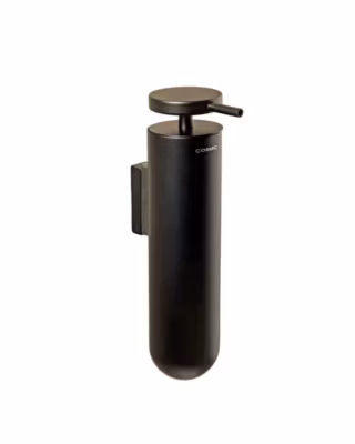 COSMIC porte-savon liquide GEYSER NOIR MAT