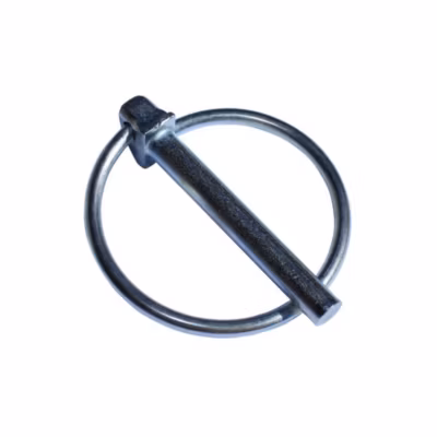 100 Goupilles Clips D. 6 mm – Zingué blanc – D-Work