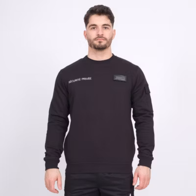 DEAN – SWEAT SÉCURITÉ PRIVÉE – 8619 Noir 5XL