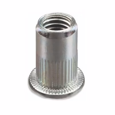 200 Ecrous à Sertir Crantés Tête Ronde GOFIX M6 x 17.5 mm – Aluminium – D-Work