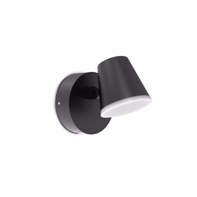 Applique Murale LED Extérieure – Orientable – 12,5W – Noir – 3000K – IP54