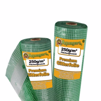 20 m film grillagé, film de jardin, film de serre, film de couche froide, 2 m Aquagart