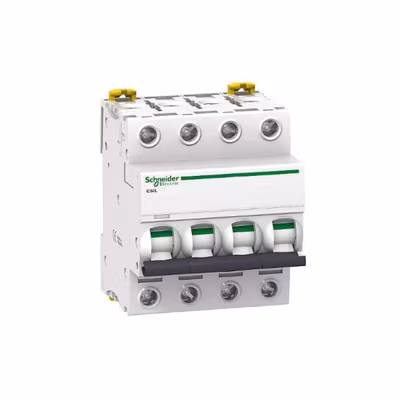 Disjoncteur 2 A – Acti9  – iC60L – 4P – Courbe Z