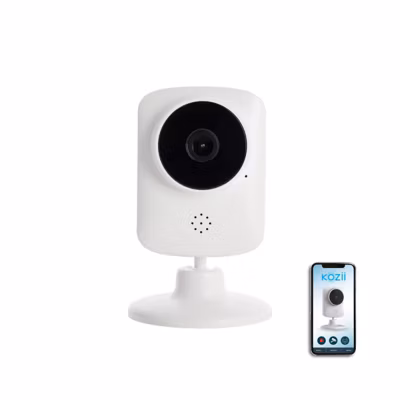 KOZii – Caméra connectée KOZII HD 720p avec Détecteur de mouvement intégré – KCAM720
