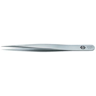 C.K T2340 – Pince brucelle de précision 3c SA pointue effilée 110 mm