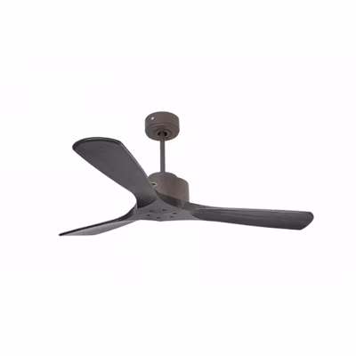 Modulo de KlassFan – Super destratificateur et ventilateur DC 132 cm Chocolat pales bois noir sans Lumière  25 à 40 m²