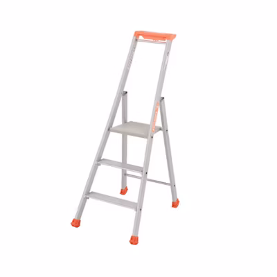 Escabeau 3 marches – Hauteur de travail max. 2,66m – 2370003
