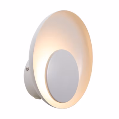 Applique murale MARSI  Métal Blanc, H.21 – IP20 – LED Module /Nordlux Intérieur