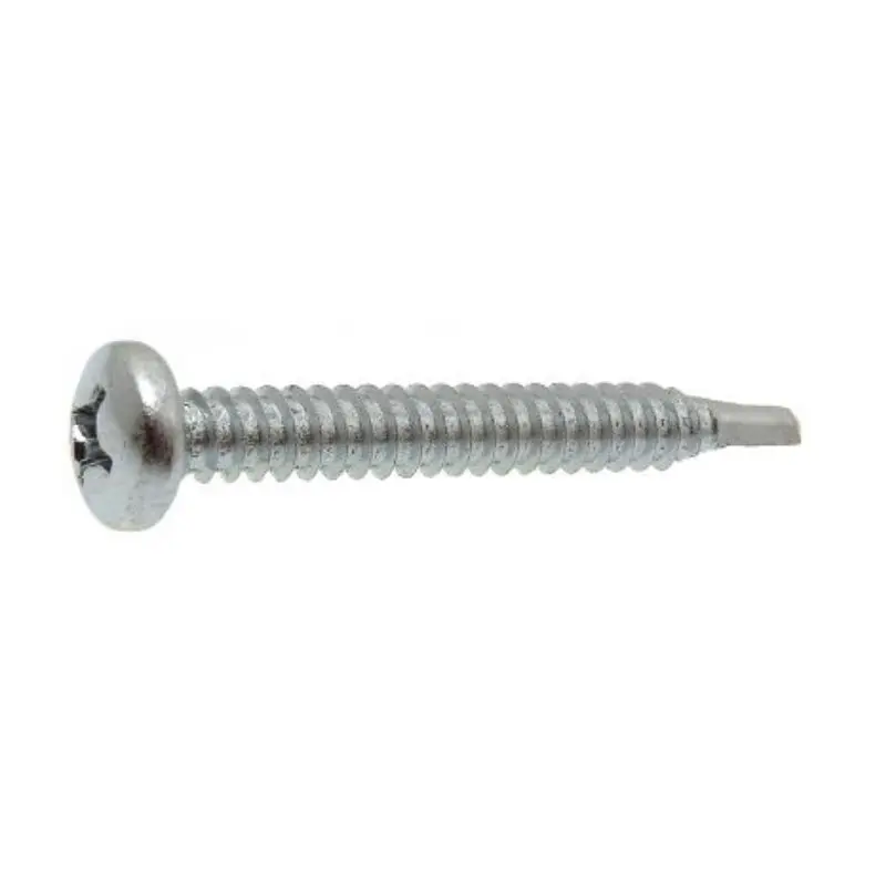ACTON – 100 Vis autoperçeuses tête cylindrique phillips 4.2X25 Acier zingué blanc – 7504M 4.2X25