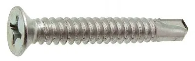ACTON – 100 Vis autoperceuses tête fraisée phillips 3.5X15.9 Acier zingué blanc – 7504O3.5X15.9