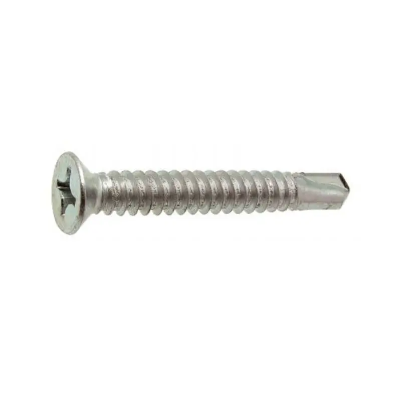 ACTON – 100 Vis autoperceuses tête fraisée phillips 3.5X19 Acier zingué blanc – 7504O 3.5X19