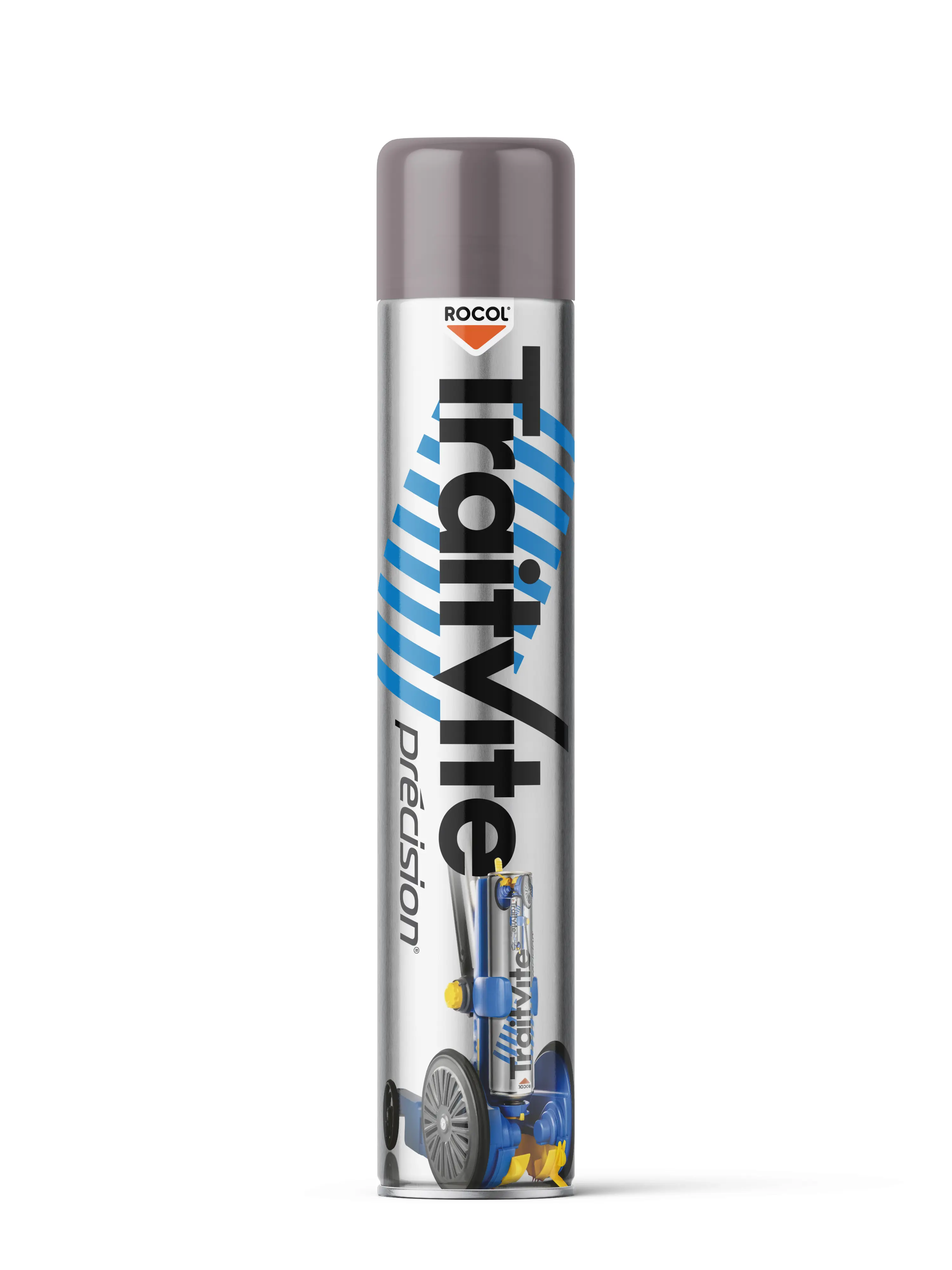 TRAITVITE – Peinture marquage et traçage au sol ultra résistante 750ml – Noir – R47026