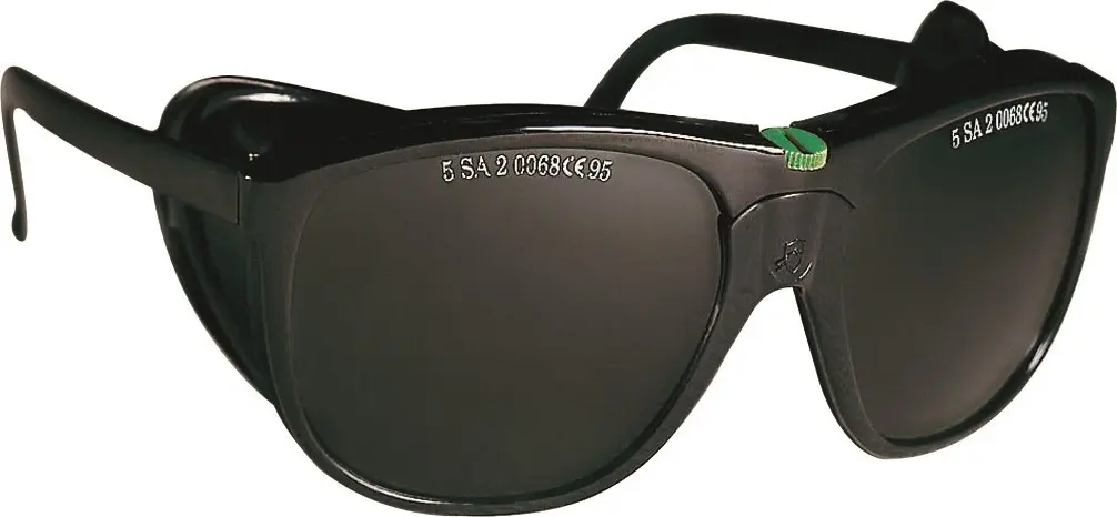 TRAFIMET – Lunettes de soudage teinte 5 avec protection latérale – 04930