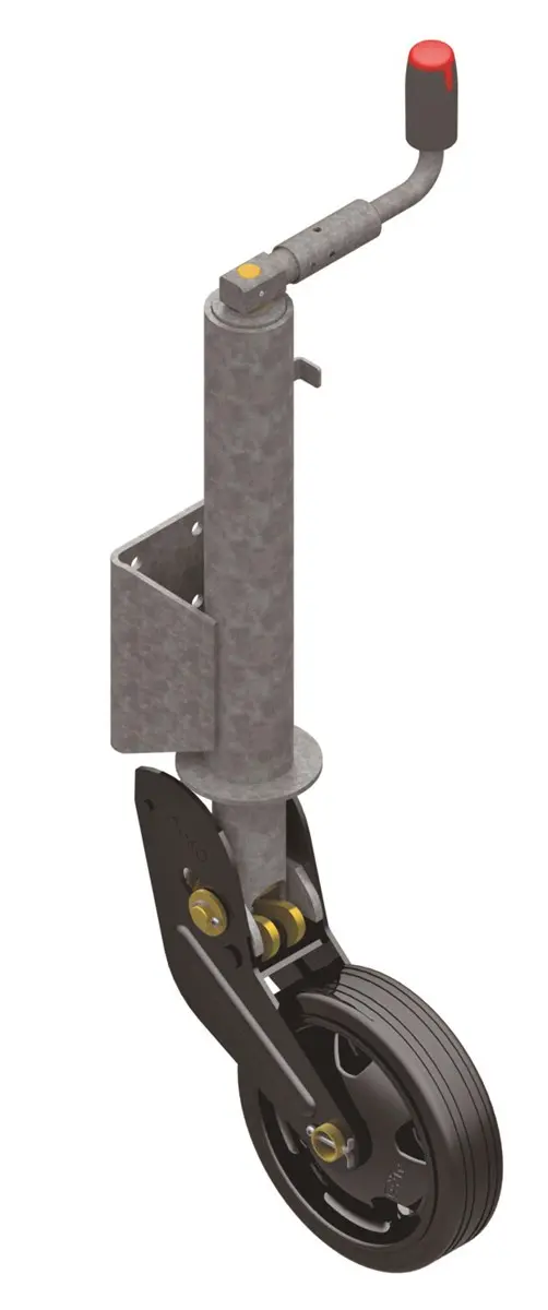 ALKO – Roue jockey jante acier semi automatique avec support 800kg – 18032