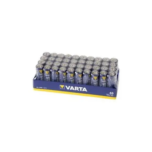 VARTA – Lot de 40 piles alcaline LR06 – AA – 4006211354