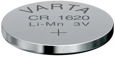 VARTA – 1 pile bouton CR1620 LITHIUM 3V 70mAh – 6620101401