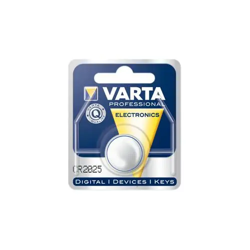 VARTA – 1 pile bouton – 170 mAh CR2025