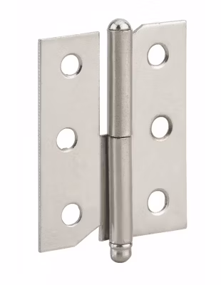 Paumelle de porte de meuble / porte légère, 50x40mm, acier, gauche – THIRARD
