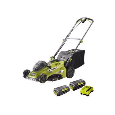 Pack RYOBI Tondeuse 36V RLM36X46H50PG – 2 Batteries 36V LithiumPlus 4.0Ah – 5.0Ah – 1 Chargeur