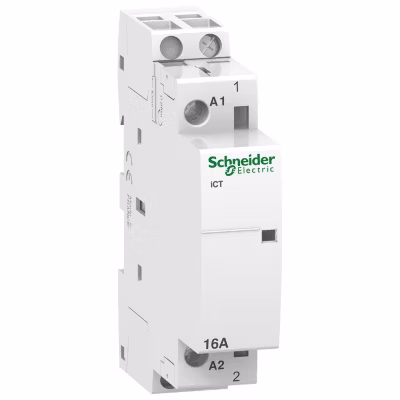 A9c22111 – Contacteur Modulaire – 1no – 16a – Bobine 24vca – Schneider Acti 9 Ict