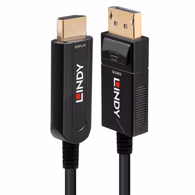 Câble Hybride Fibre DisplayPort 40 m LINDY
