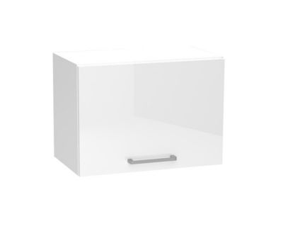 Meuble haut de cuisine coloris blanc avec 1 porte –  longueur 50 x profondeur 28 x hauteur 36 cm