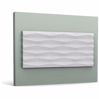 Panneau mural 3D RIDGE W112, L200 x H25 x l1.9 cm