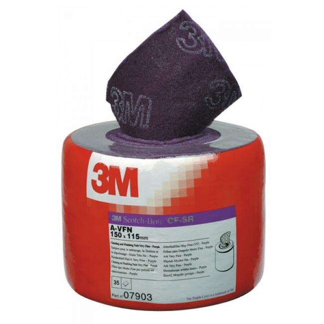 Abrasif en rouleau scotch Brite CF-SR prédécoupé 3M