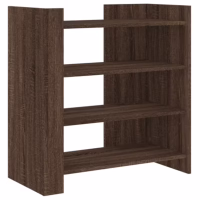 Buffet chêne marron 73,5x35x75 cm bois d&rsquo;ingénierie vidaXL