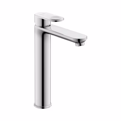 Robinet de lavabo, vasque & évier en laiton Chrome, Sans bonde vidage ni tirette, taille M – 5x16x27cm – B.3
