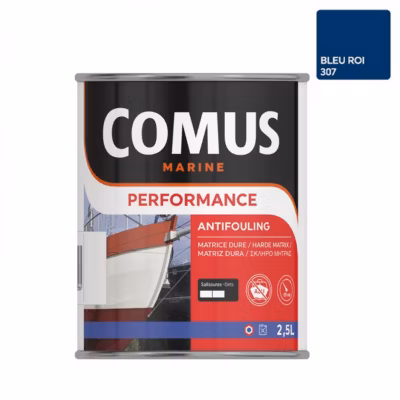 PERFORMANCE NB BLEU ROI  2,5L – Antifouling tous  bateaux et coques (sauf aluminium) – COMUS