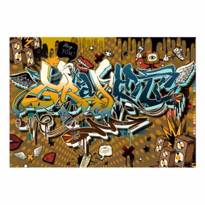 Papier peint intissé panoramique street art that&rsquo;s cool 100×70 cm