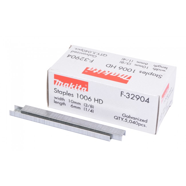 Agrafes pour agrafeuse à batterie – 10 x 6 mm – boîte de 5040 MAKITA