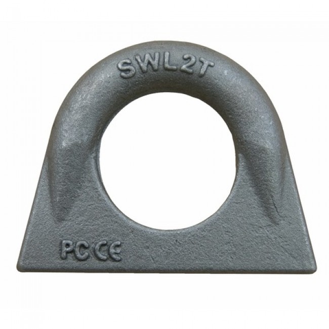 Anneau de levage à souder – droit – acier brut PRAMAC
