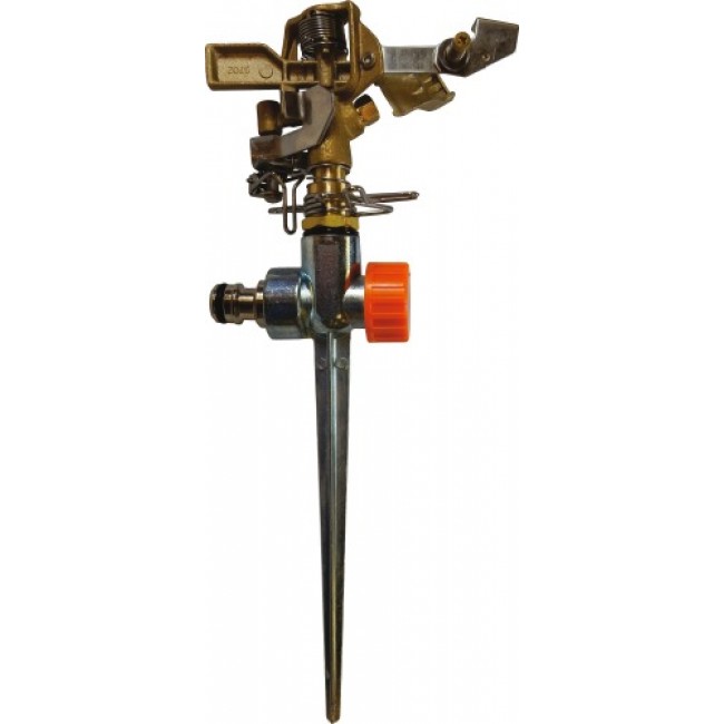 Arroseur canon sur pic – entrée 15×21 – réglable de 20° à 360° FAUQUET